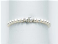 Bracciale Miluna Donna La Perla Regina in Oro bianco Diamante PBR1527 - PBR1527